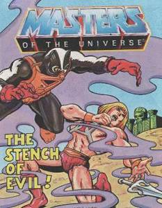 "Say, He-Man, could you be a pal and lend me some deoderant?"