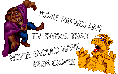 Movies and TV Shows Make Shitty Games!