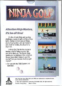 Ninjas and Golf. Together at last.