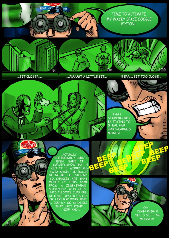 I AM THE BESTEST SUPERHERO! AND I FLOSS REGULARLY!