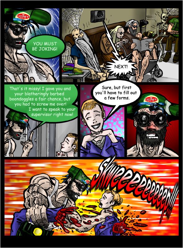 Now, now... don't lose your temper!