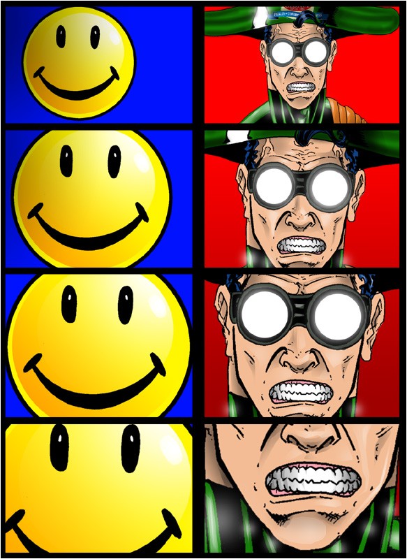 I HATE YOUR SMILEY LOGO! IT ENRAGES ME TO NO END! >:O
