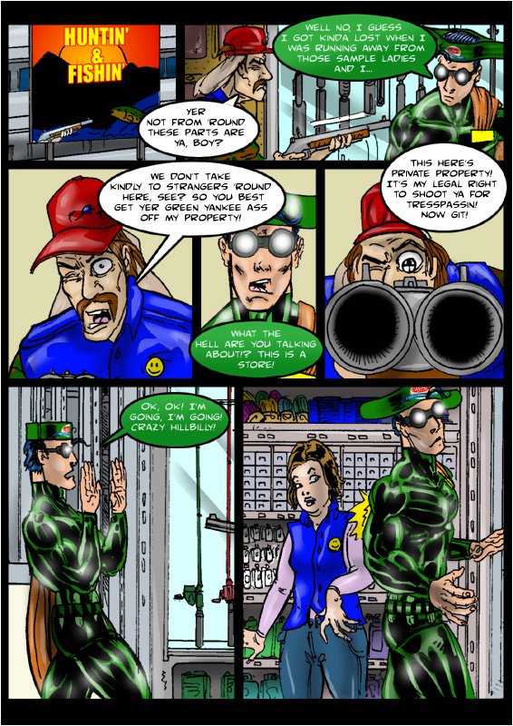 The Huntin' & Fishin' department. AKA: No Man's Land.