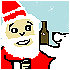 Santa and the Coca-Cola Polar Bears!
