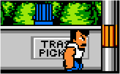 Somebody get that trashcan down!