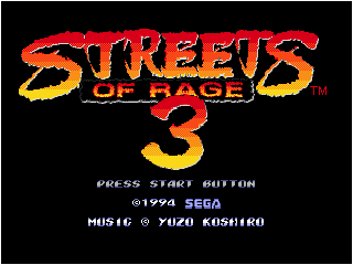 Streets of Knuckles! Bare Rage! Er...