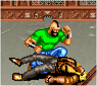 I'll crush you with my Iron Arse move!