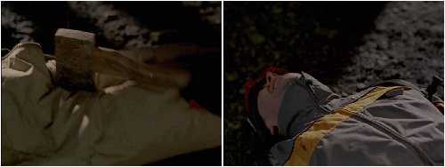 Ow, that almost broke the skin!