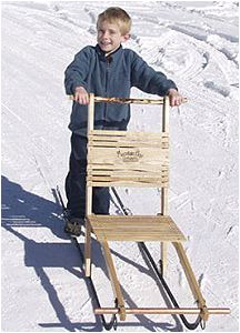 THE MOUNTAIN BOY KICKSLED!