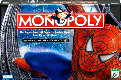 6 COLLECTIBLE TOKENS FROM SPIDER-MAN 3 MOVIE 2006 NIB SPIDER-MAN MONOPOLY 