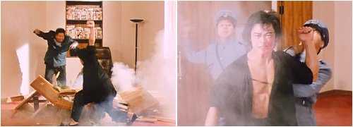 Can't believe that guard's head didn't explode.