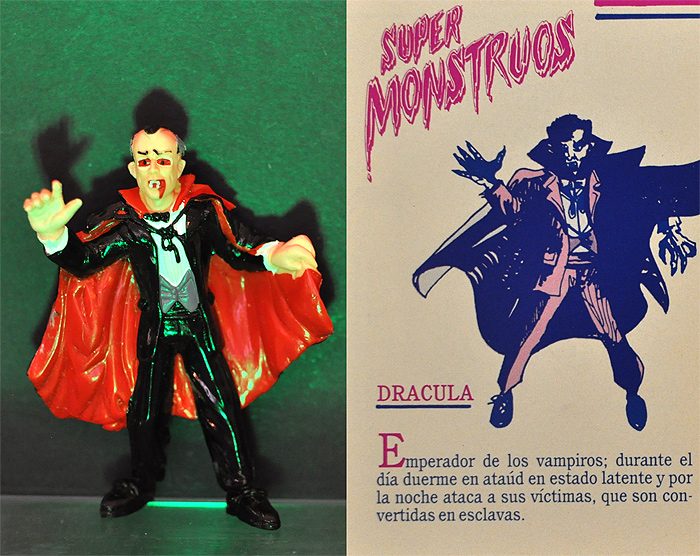 Dracula - Super Monstruos Serie Especial! Super Monsters Special Series Figures by Yolanda!