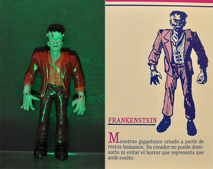 Frankenstein - Super Monstruos Serie Especial! Super Monsters Special Series Figures by Yolanda!