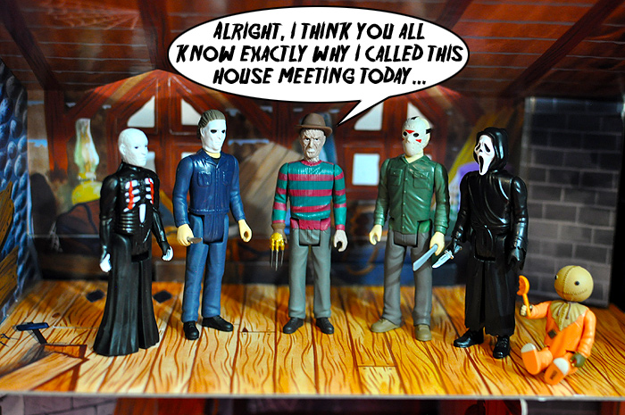 The Super7 ReAction Figures Haunted House Playset!