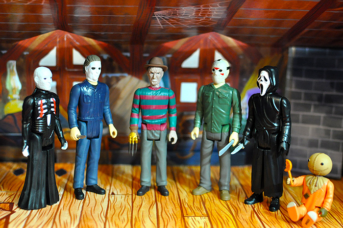 The Super7 ReAction Figures Haunted House Playset!
