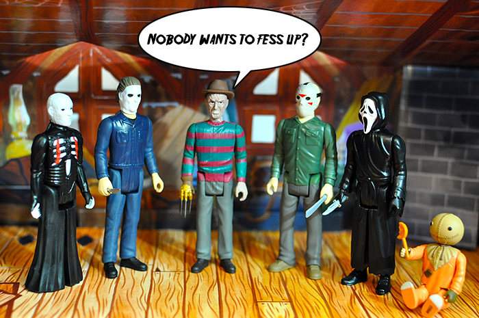 The Super7 ReAction Figures Haunted House Playset!