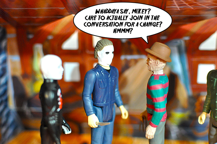The Super7 ReAction Figures Haunted House Playset!