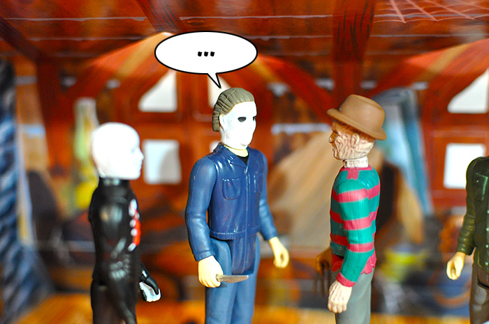 The Super7 ReAction Figures Haunted House Playset!