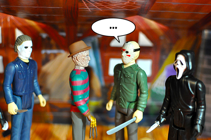 The Super7 ReAction Figures Haunted House Playset!