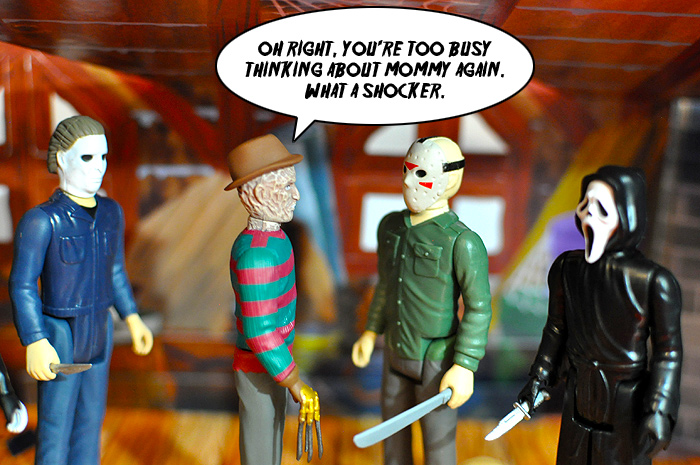 The Super7 ReAction Figures Haunted House Playset!