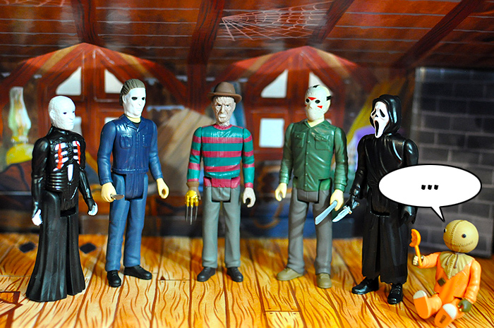The Super7 ReAction Figures Haunted House Playset!