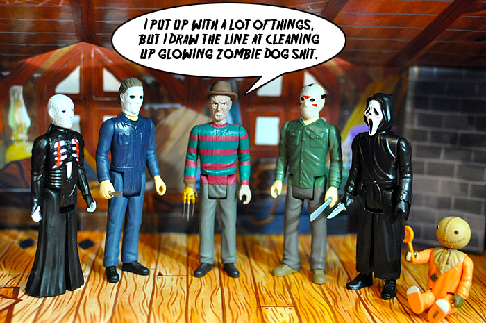 The Super7 ReAction Figures Haunted House Playset!