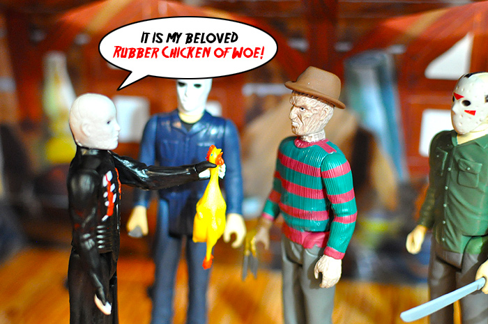 The Super7 ReAction Figures Haunted House Playset!