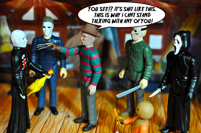 The Super7 ReAction Figures Haunted House Playset!