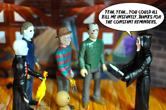 The Super7 ReAction Figures Haunted House Playset!