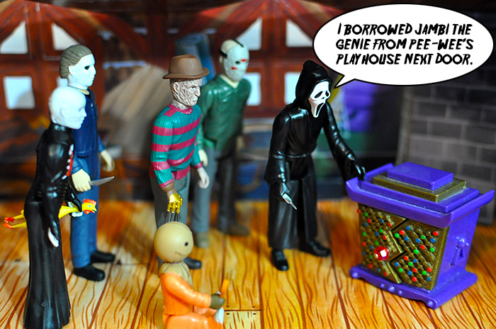 The Super7 ReAction Figures Haunted House Playset!
