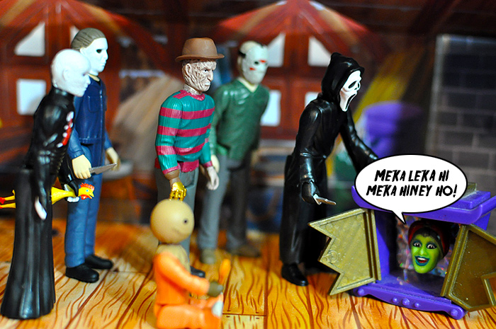 The Super7 ReAction Figures Haunted House Playset!