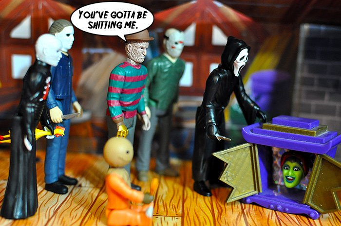 The Super7 ReAction Figures Haunted House Playset!