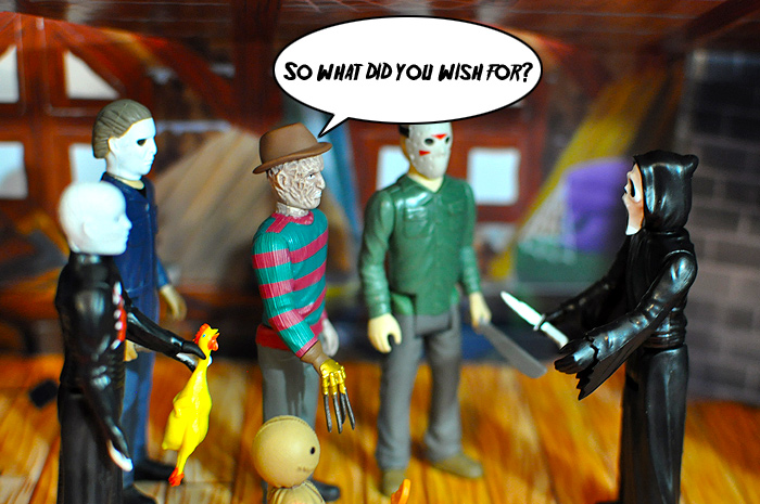 The Super7 ReAction Figures Haunted House Playset!