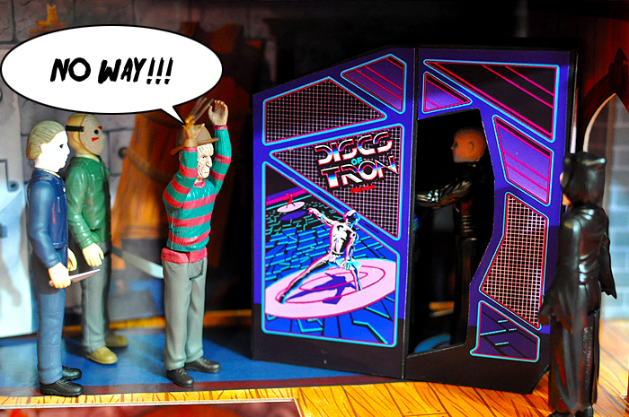The Super7 ReAction Figures Haunted House Playset!