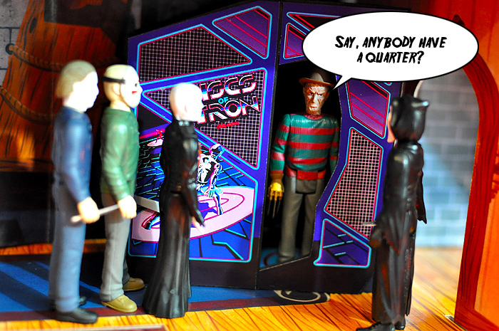 The Super7 ReAction Figures Haunted House Playset!