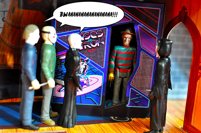 The Super7 ReAction Figures Haunted House Playset!