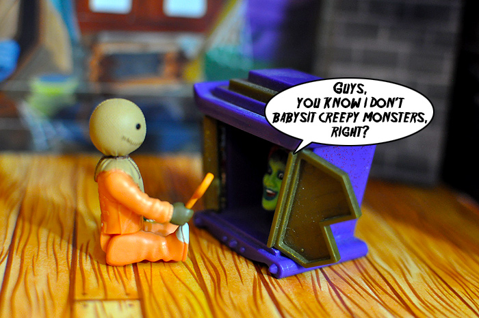 The Super7 ReAction Figures Haunted House Playset!