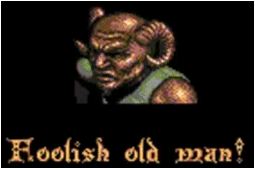 Foolish Old Man!