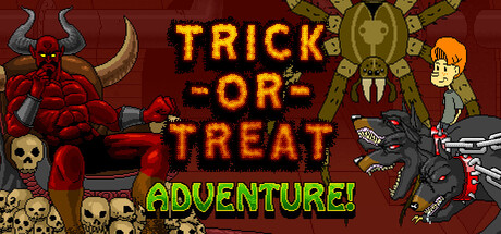 Click to play Trick-or-Treat Adventure - our retro Halloween point-and-click adventure game now on Steam!