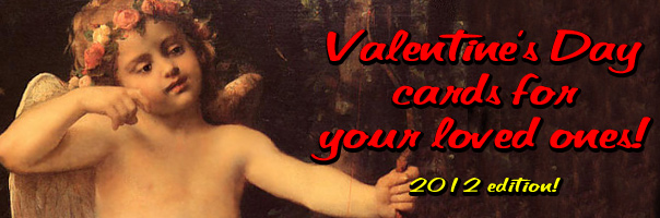 Valentine's Day cards for your loved ones! E-cards!