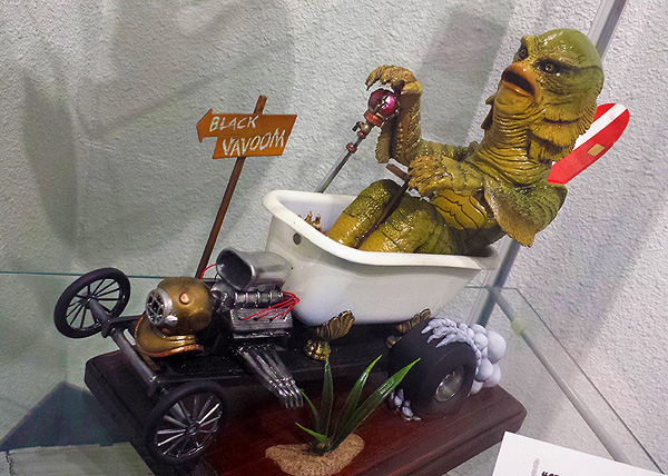 Creature from the Black Lagoon hot rod from Creature Features!