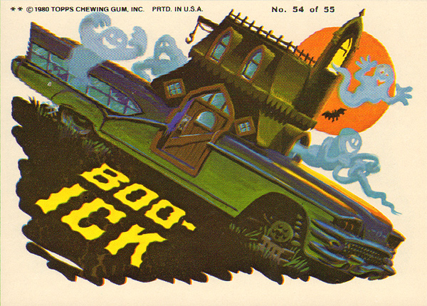 Topps Weird Wheels circa 1980
