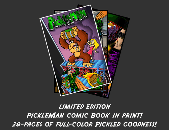 PickleMan in print!