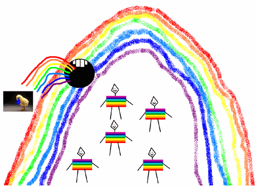 Rainbow Puke