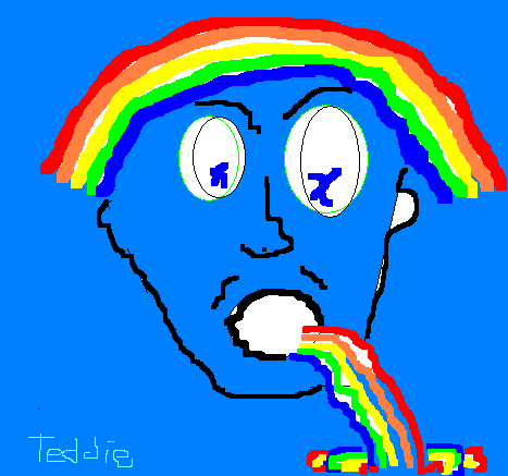Rainbow Puke by Zach Olsen