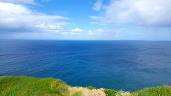 There was no shortage when it came to gorgeous views of the open ocean.