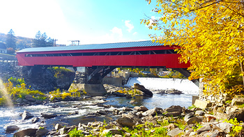 The Taftsville Covered Bridge (my personal favorite covered bridge)