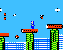 Luigi's still bald too!