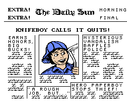 Knife Boy calls it quits!