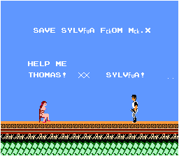 Save her from that Irish villian, Mick X!